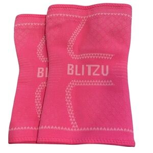 Blitzu Athletic Performance Compression 2 Sleeves Sz M Elastic Support Knee